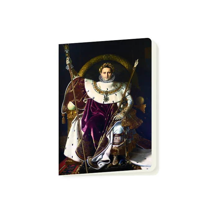Cahier écolier Ingres-Napoléon Ier sur le trône impérial, 1806.