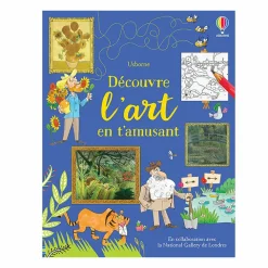 Sale Cahier d'activités - Découvre l'art en t'amusant Livres Jeunesse