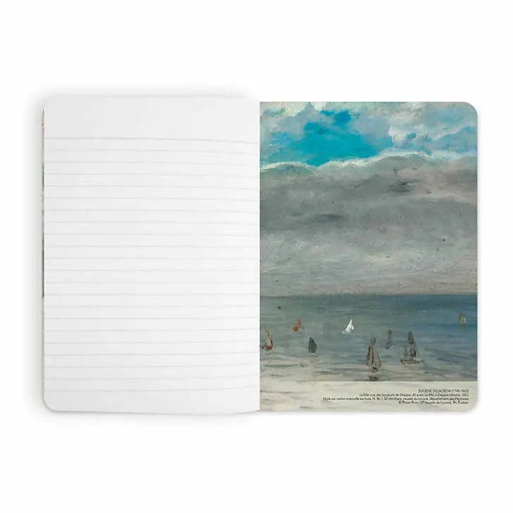 New Cahier Eugène Delacroix - La mer à Dieppe, 1852 Cahiers Et Carnets