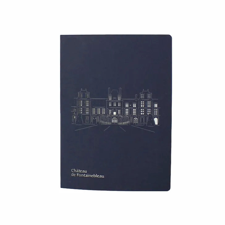 Clearance Cahier Façade du château de Fontainebleau et escalier du Fer-à-cheval - Bleu Cahiers Et Carnets