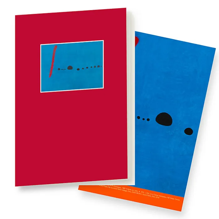 Cahier Joan Miró - Bleu II-III