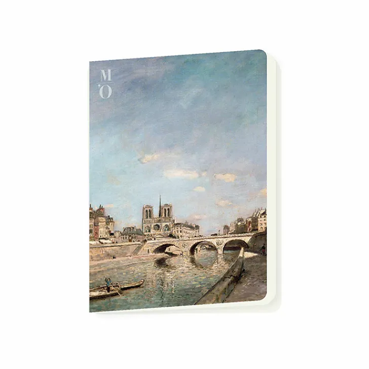Outlet Cahier Johan Barthold Jongkind - La Seine et Notre-Dame de Paris, vue du quai des Grands Augustins avec le pont Saint-Michel, 1864 Cahiers Et Carnets