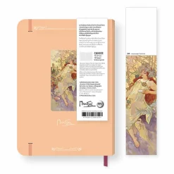 Cahier à élastique Alphonse Mucha - L'Automne