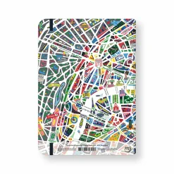 Cahier à élastique Antoine Corbineau - Plan de Paris