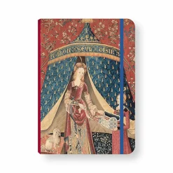 Clearance Cahier à élastique Dame à la licorne - A mon seul désir Cahiers Et Carnets