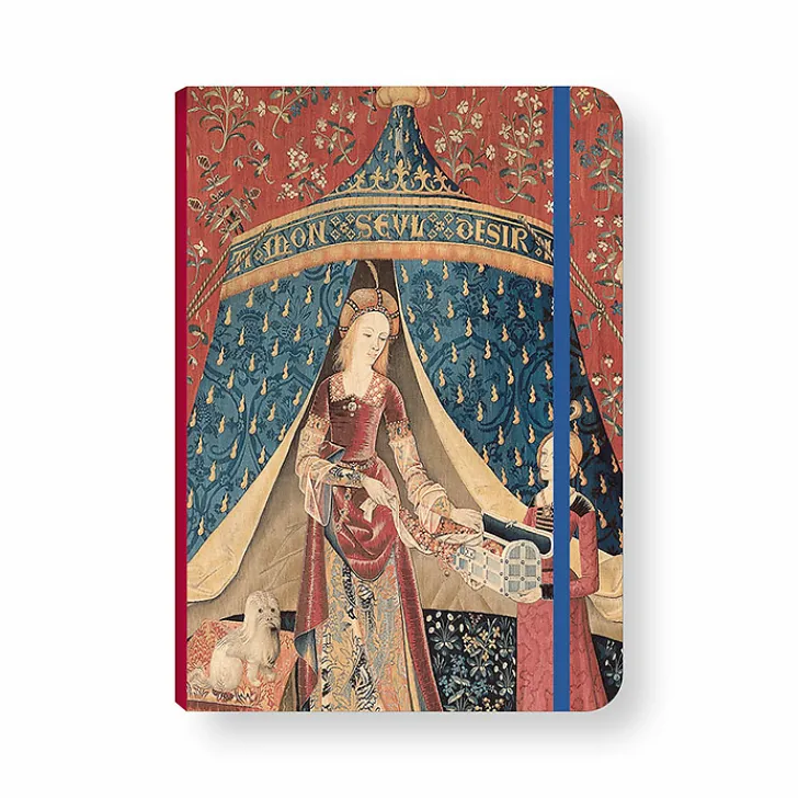 Clearance Cahier à élastique Dame à la licorne - A mon seul désir Cahiers Et Carnets