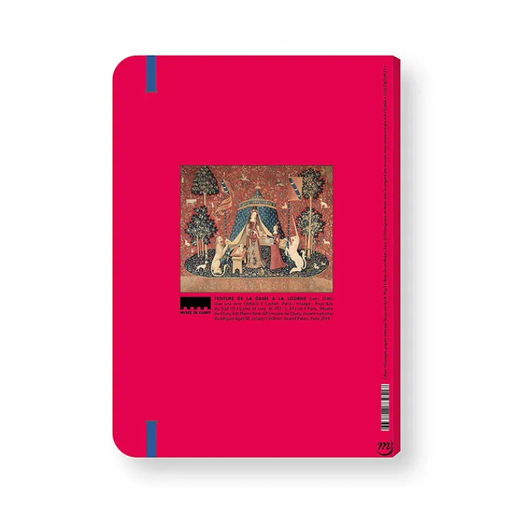 Clearance Cahier à élastique Dame à la licorne - A mon seul désir Cahiers Et Carnets