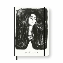 Cahier à élastique Edvard Munch - La Broche. Eva Mudocci, 1903 Cahiers Et Carnets