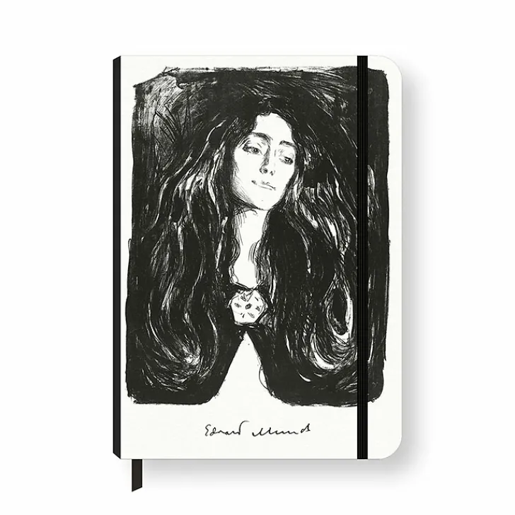 Cahier à élastique Edvard Munch - La Broche. Eva Mudocci, 1903 Cahiers Et Carnets