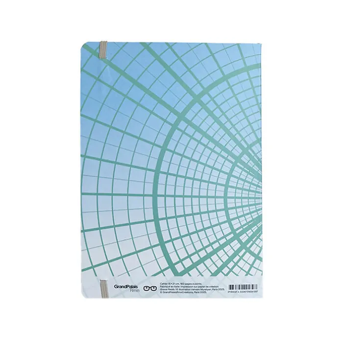 Cahier à élastique Grand Palais! par Vahram Muratyan