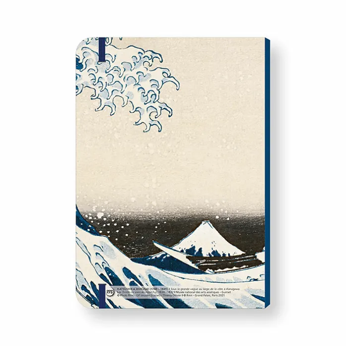Cahier à élastique Katsushika Hokusai - La vague