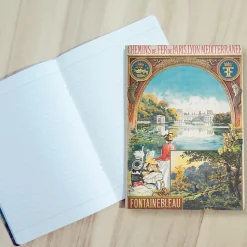 Cahier Louis Trinquier-Trianon - Chemins de fer de Paris-Lyon-Méditerranée : Fontainebleau à 1 heure de Paris, vers 1900