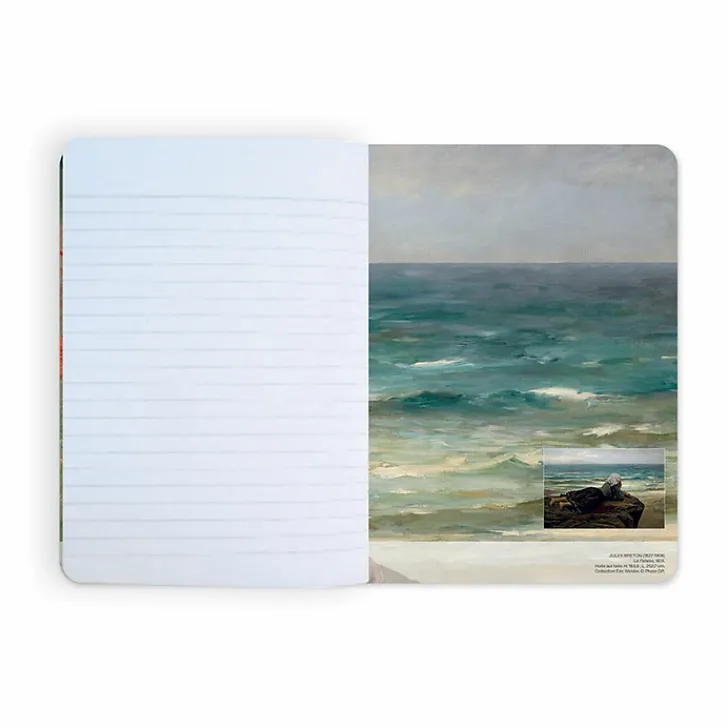 Outlet Cahier Musée d'Orsay - Paris 1874, Coquelicots/La falaise Cahiers Et Carnets