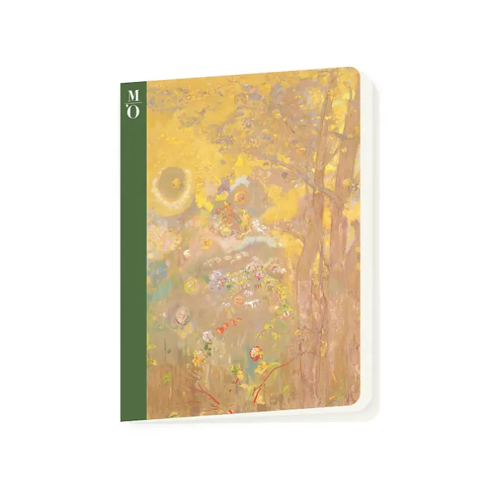 Cahier Odilon Redon - Arbres sur un fond jaune, 1901