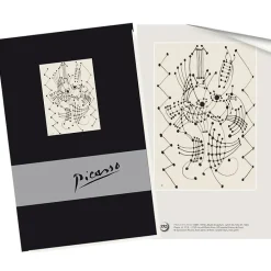 Cahier Pablo Picasso - Étude de guitare