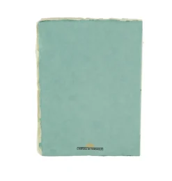 Cahier papier bouilli en cuve - Monogramme de Marie-Antoinette - Céladon