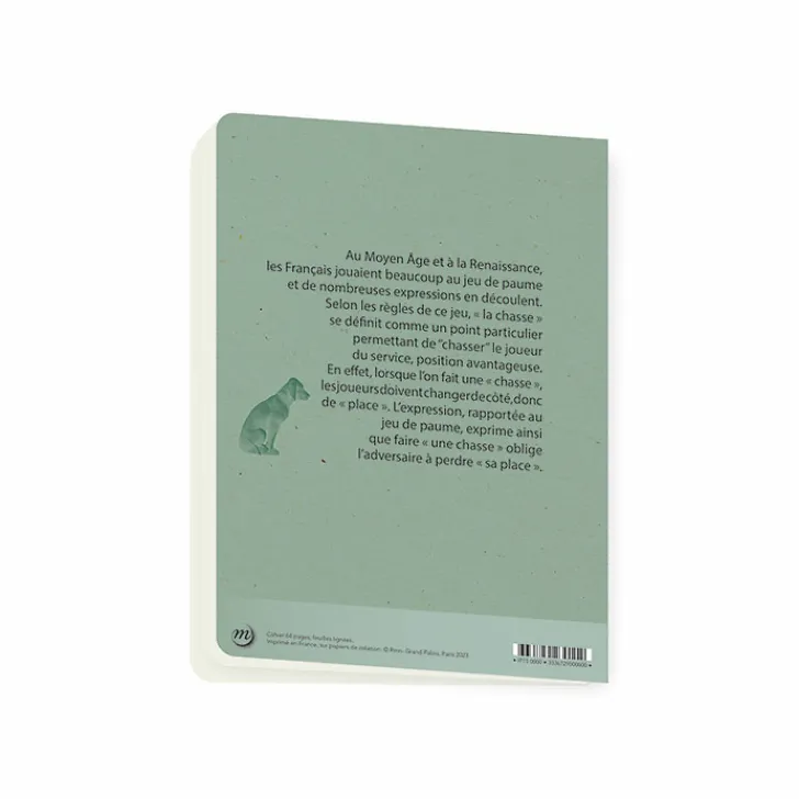 New Cahier Qui va à la chasse perd sa place - Château de Fontainebleau Cahiers Et Carnets