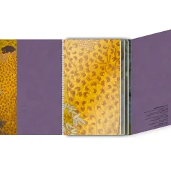 Cahier à spirale Bonnard Femme à la robe quadrillée
