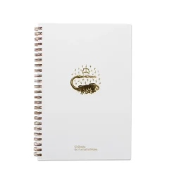 Hot Cahier à spirale Château de Fontainebleau - Détail de la Salamandre du tympan de la porte Dorée Cahiers Et Carnets