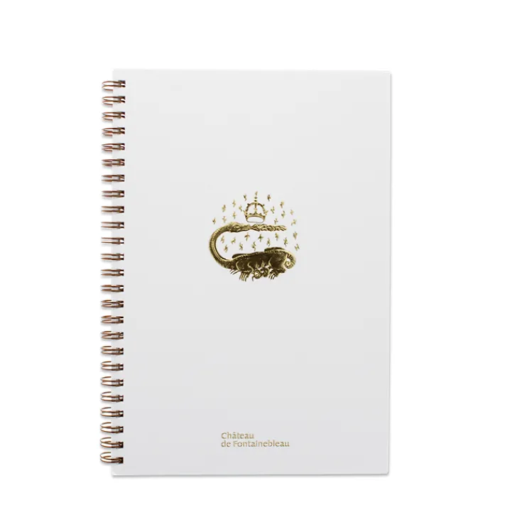 Hot Cahier à spirale Château de Fontainebleau - Détail de la Salamandre du tympan de la porte Dorée Cahiers Et Carnets