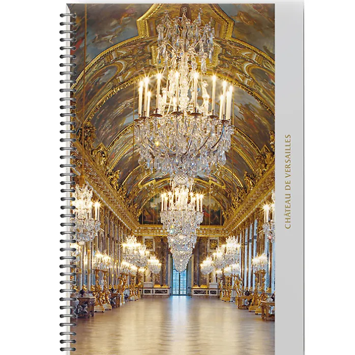 Cahier à spirale Château de Versailles - La Galerie des Glaces
