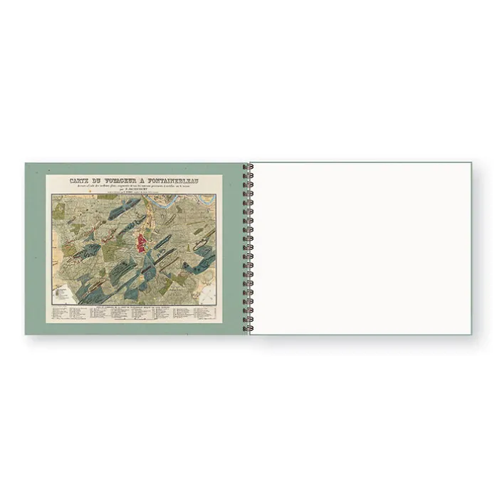 Cahier à spirale Claude-François Dénécourt - Souvenirs de Fontainebleau