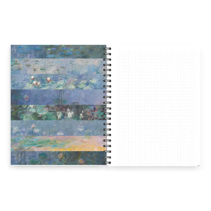Outlet Cahier à spirale Claude Monet - Série des Nymphéas Cahiers Et Carnets