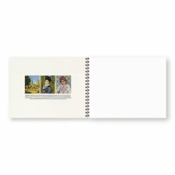 Cahier à spirale Léon Monet. Frère de l'artiste et collectionneur