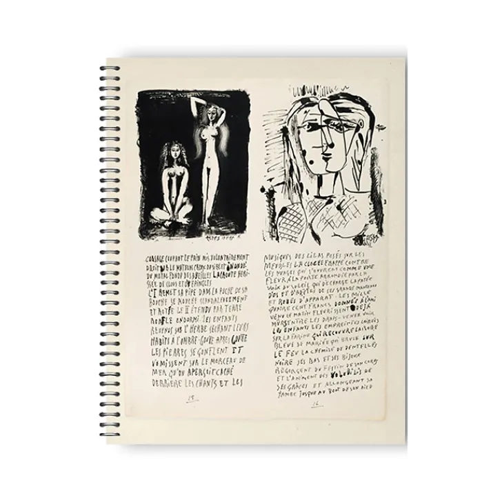 New Cahier à spirales Pablo Picasso - Poèmes et lithographies Cahiers Et Carnets
