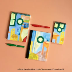 Cahier Vincent van Gogh - La chambre de Van Gogh à Arles - Orsay x Papier Tigre - A5