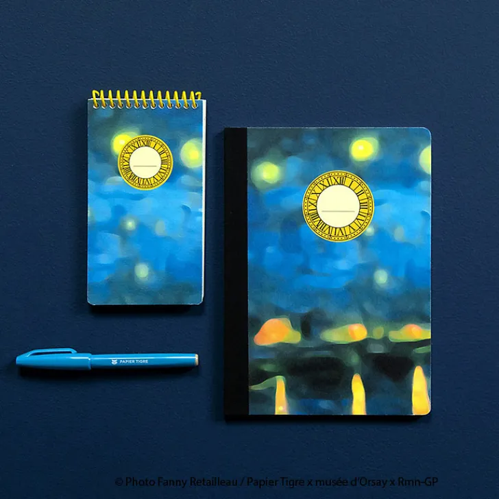 Cahier Vincent van Gogh - La Nuit étoilée - Orsay x Papier Tigre - A5 Cahiers Et Carnets