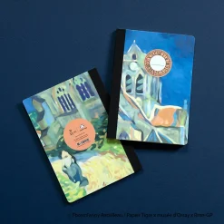 Cahier Vincent van Gogh - L'église d'Auvers-sur-Oise - Orsay x Papier Tigre - A5