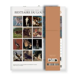 Calendrier 2026 - Bestiaire du Louvre - 15,5x18cm Calendriers Et Agendas