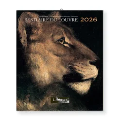 Calendrier 2026 - Bestiaire du Louvre - 15,5x18cm Calendriers Et Agendas