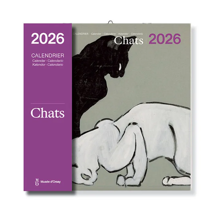 Calendrier 2026 - Chats - 30x30 cm