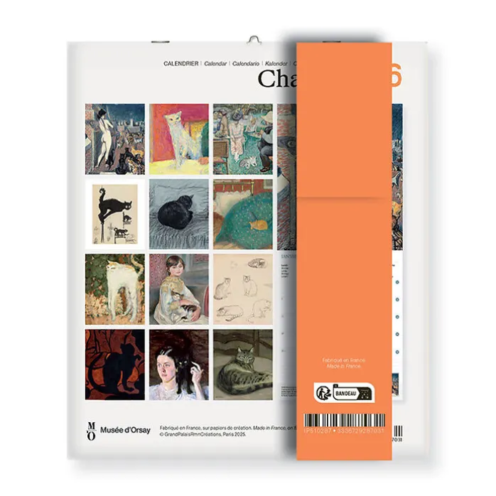 Calendrier 2026 - Chats - 15,5x18cm