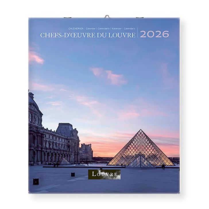 Outlet Calendrier 2026 - Chefs-d'œuvre du Louvre - 15,5x18cm Calendriers Et Agendas
