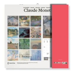 Calendrier 2026 - Claude Monet - 30x30 cm