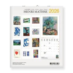 Discount Calendrier 2026 - Henri Matisse - 15,5x18cm Calendriers Et Agendas