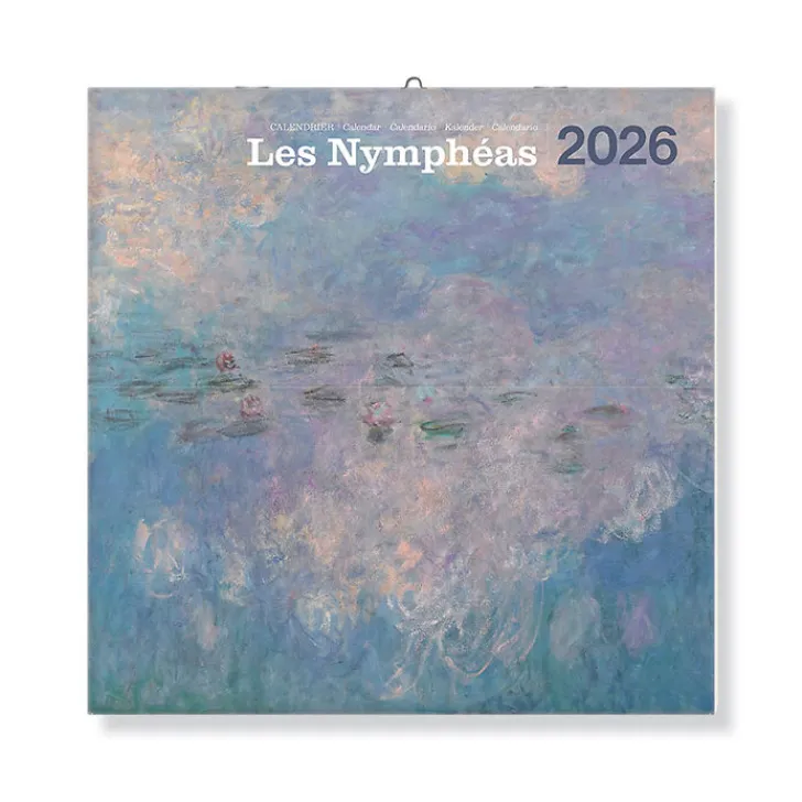 Clearance Calendrier 2026 - Les Nymphéas - 30x30 cm Calendriers Et Agendas