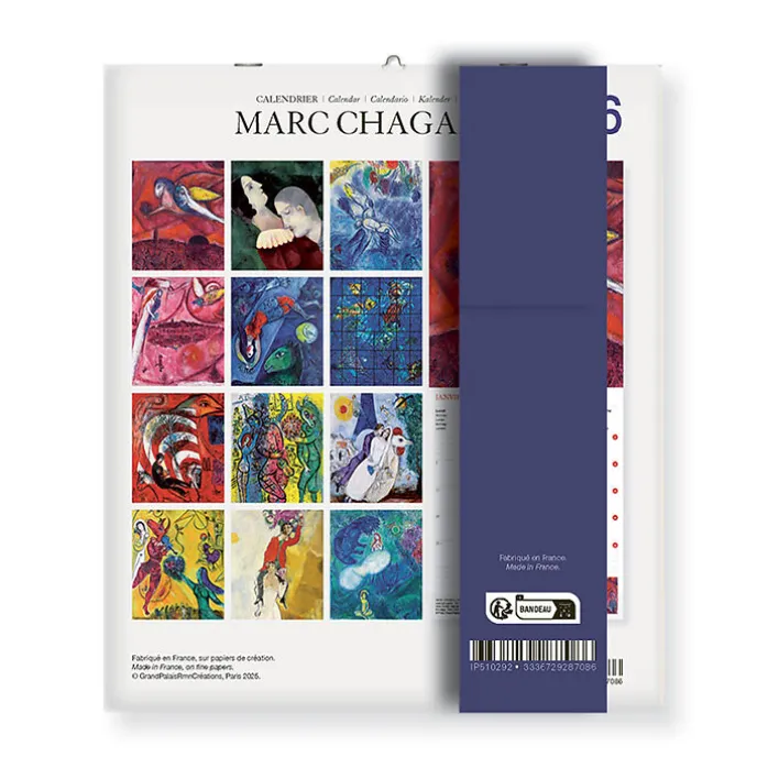 Calendrier 2026 - Marc Chagall - 15,5x18cm