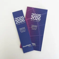 Calendrier panorama 16 mois - Logo Grand Palais, Sept. 2025 - Déc. 2026