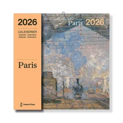 Outlet Calendrier 2026 - Paris Peintures - 30x30 cm Calendriers Et Agendas