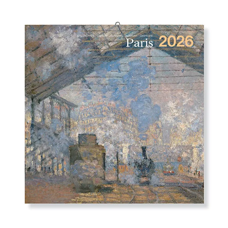 Outlet Calendrier 2026 - Paris Peintures - 30x30 cm Calendriers Et Agendas
