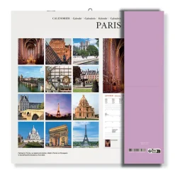 New Calendrier 2026 - Paris Photos - 30x30 cm Calendriers Et Agendas