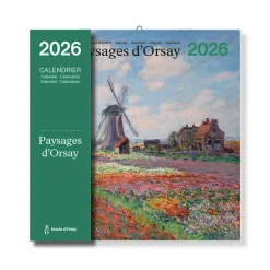 Calendrier 2026 - Paysages d'Orsay - 30x30 cm