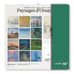 Calendrier 2026 - Paysages d'Orsay - 30x30 cm