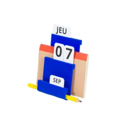 Calendrier perpétuel Joe - Bleu Calendriers Et Agendas