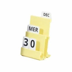 Calendrier perpétuel Joe - Jaune