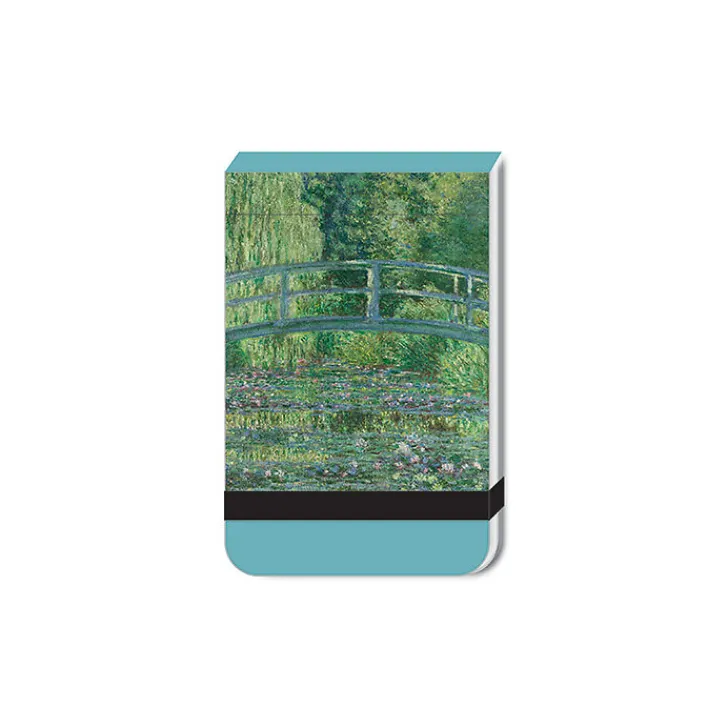 New Calepin à élastique Claude Monet - Le Bassin aux nymphéas, Harmonie verte, 1899 Cahiers Et Carnets